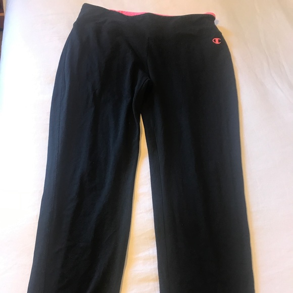 Champion Black Cotton Pants - Picture 1 of 2